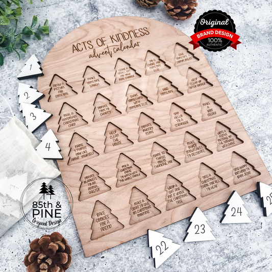 Acts of Kindness Advent Calendar - Christmas Activity Calendar