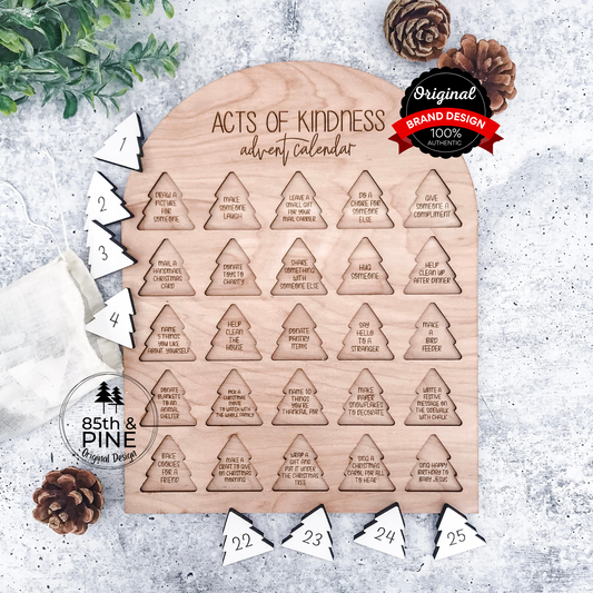 Acts of Kindness Advent Calendar - Christmas Activity Calendar