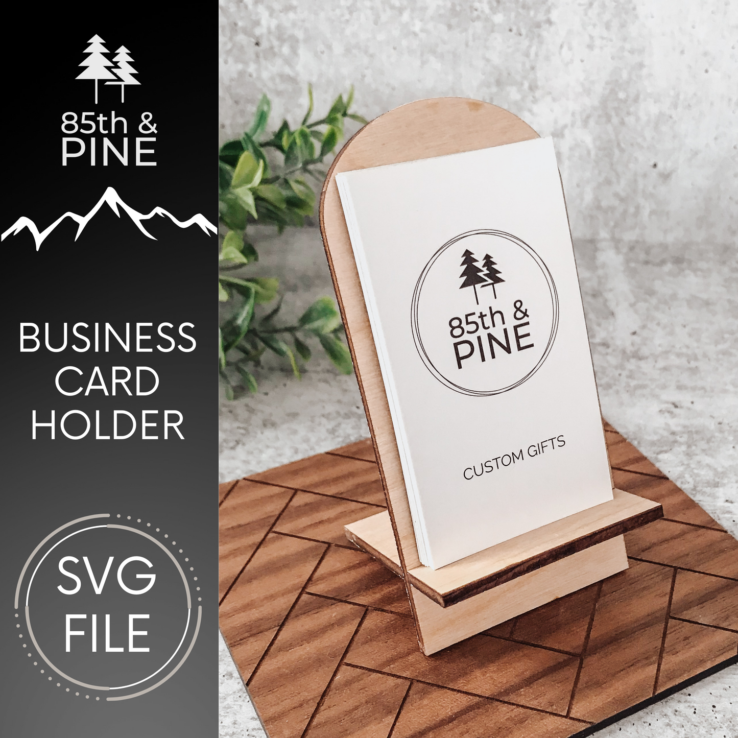 SVG Business Card Holder Bundle