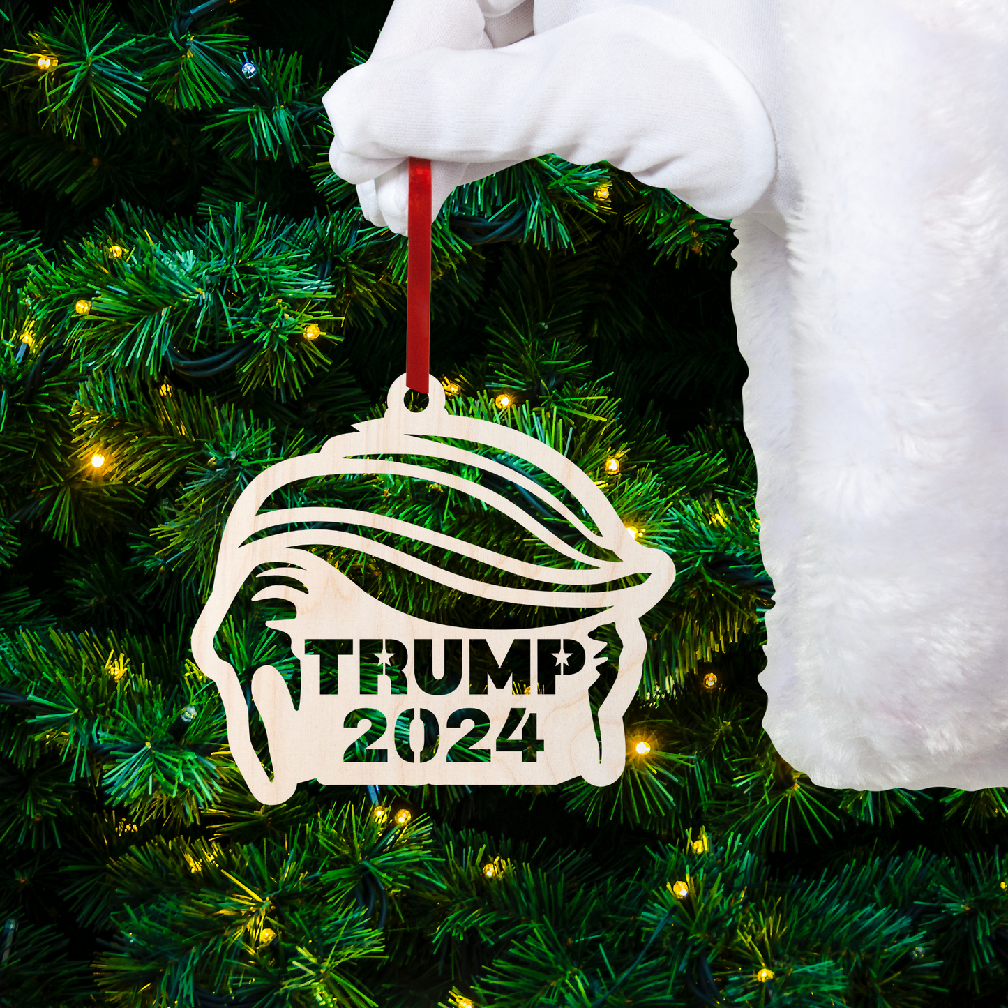 2024 Trump Christmas Ornament