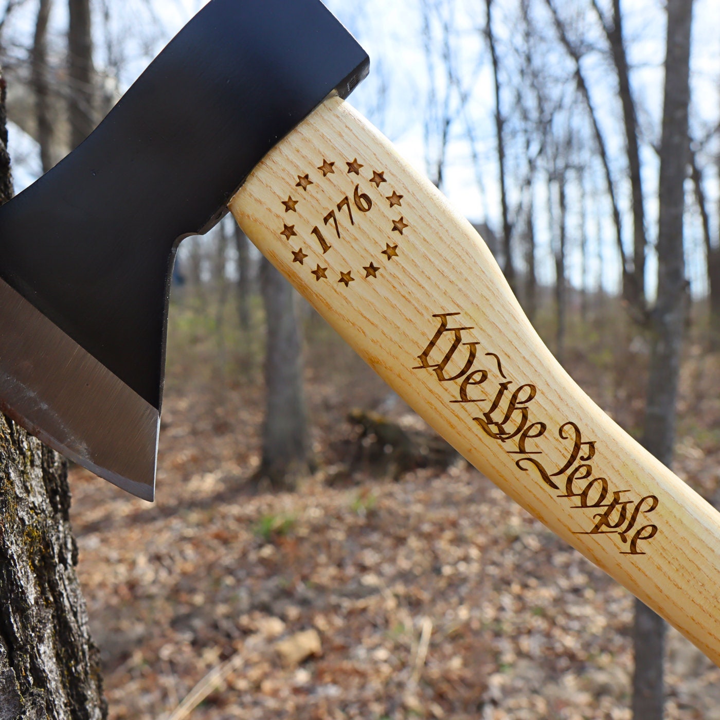 Custom Engraved Hatchet