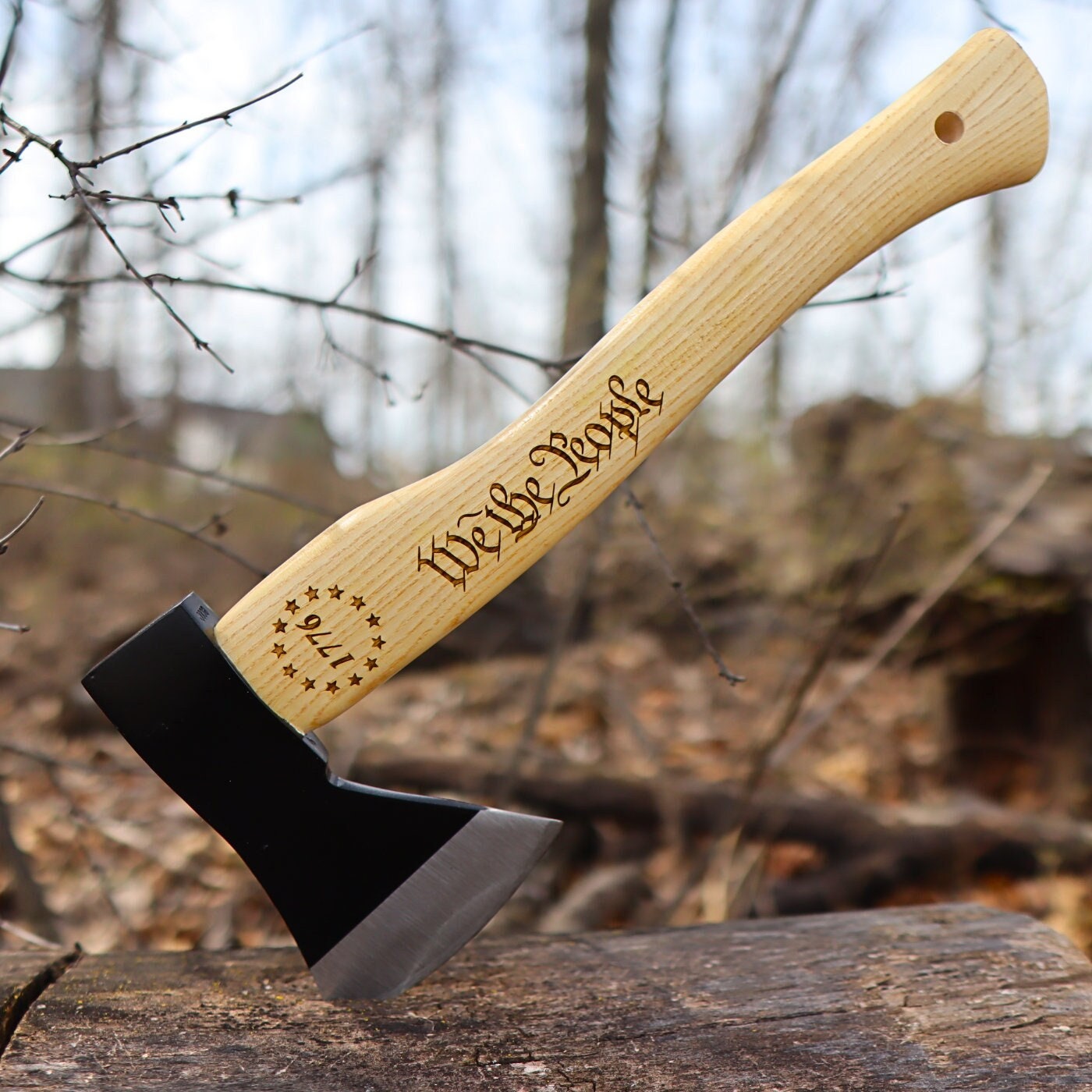 Custom Engraved Hatchet