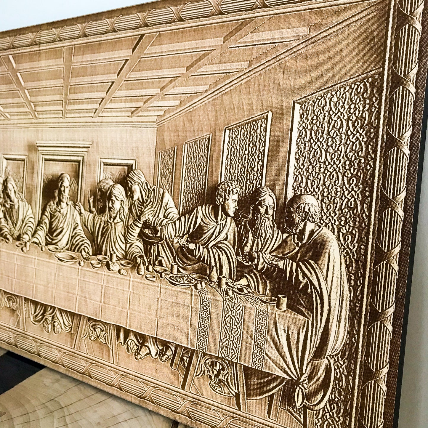 The Last Supper (3D Illusion Engraving)