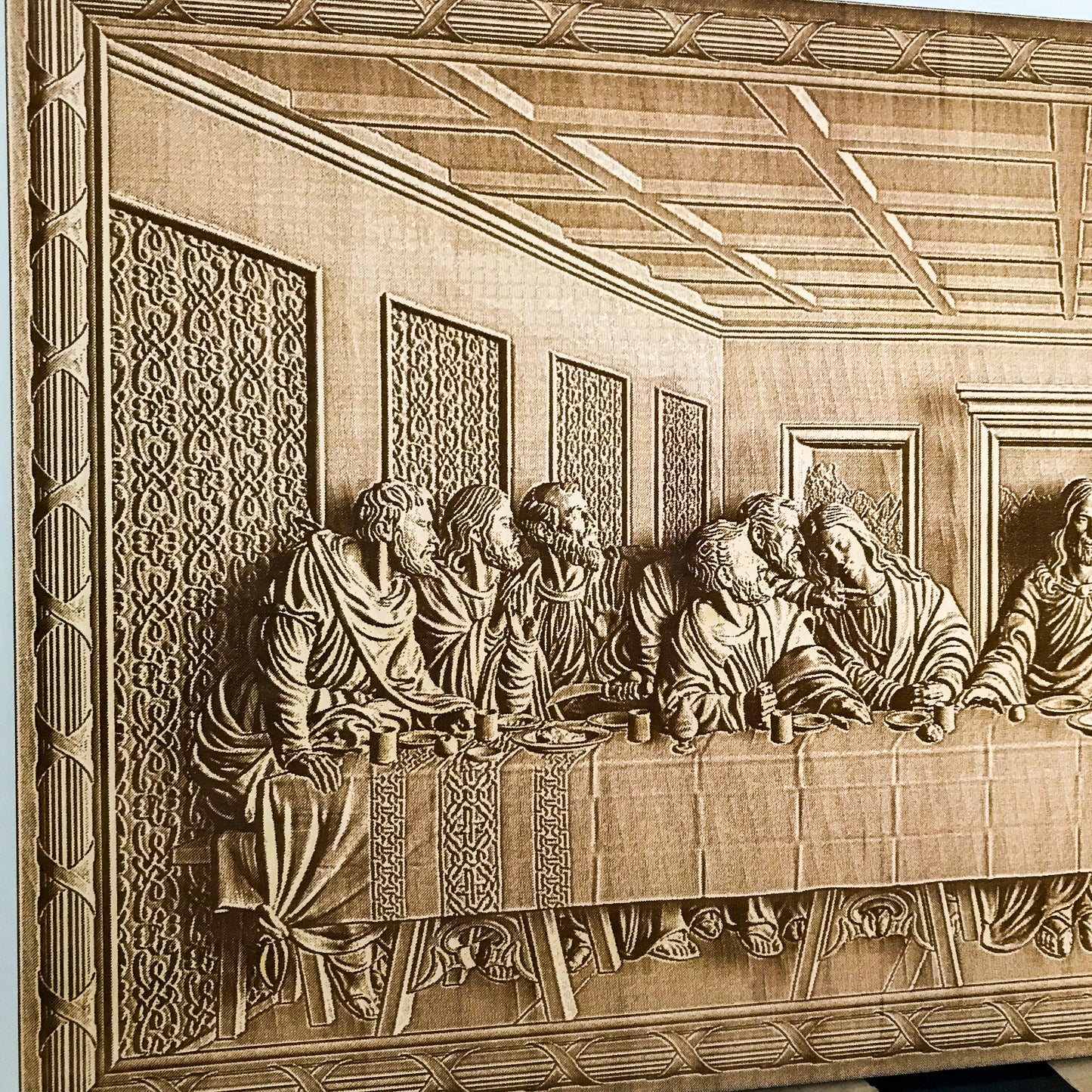 The Last Supper (3D Illusion Engraving)