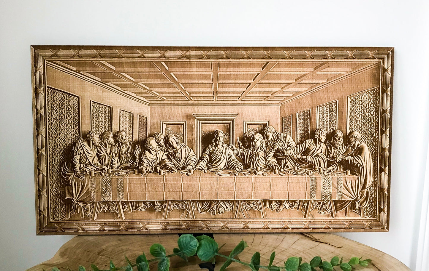 The Last Supper (3D Illusion Engraving)