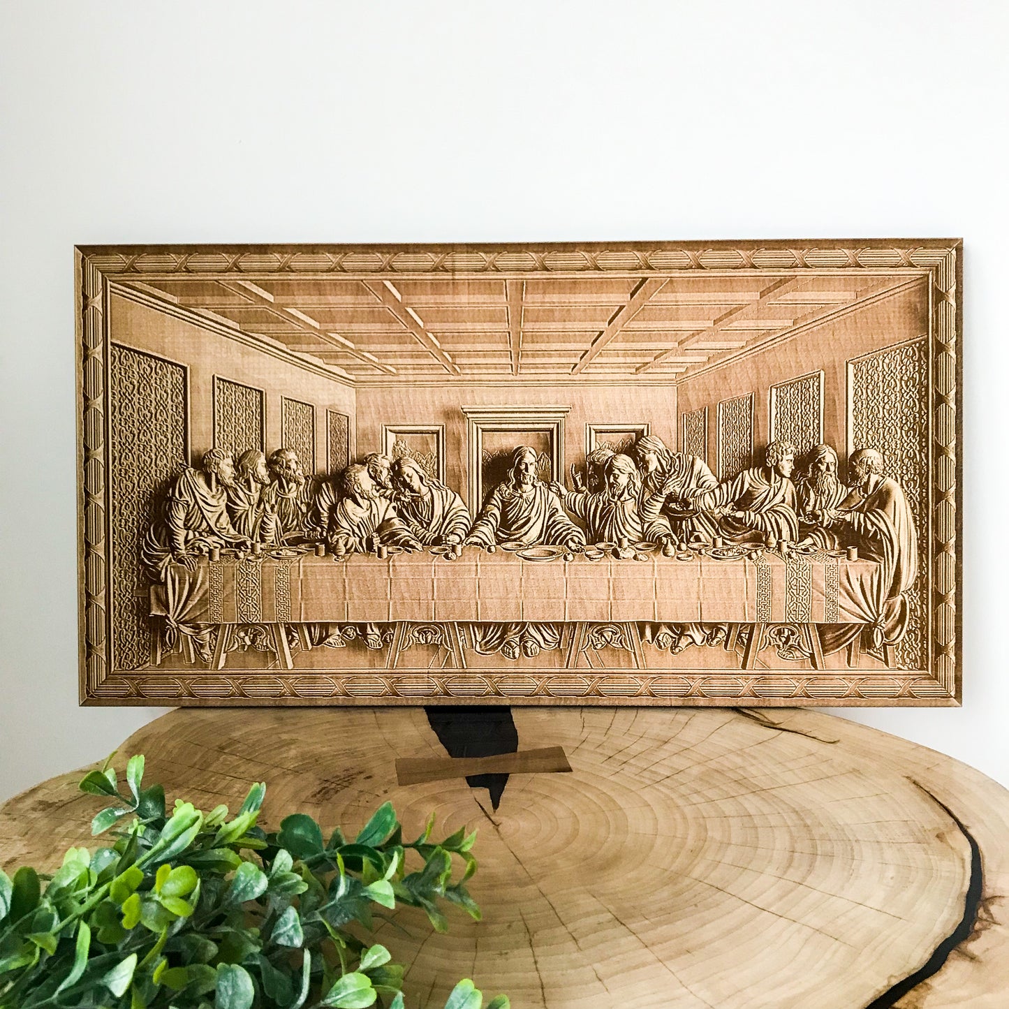 The Last Supper (3D Illusion Engraving)