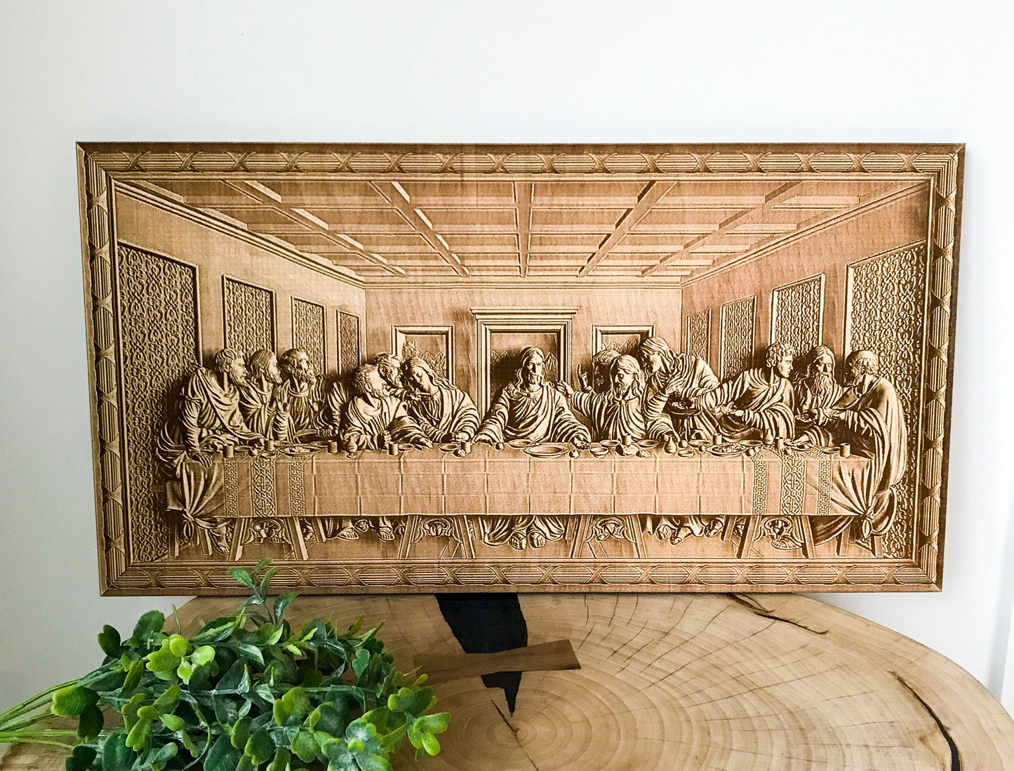 The Last Supper (3D Illusion Engraving)